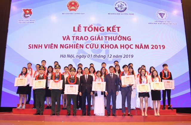 10 đề tài giải nhất “sinh viên nghiên cứu khoa học” năm 2019