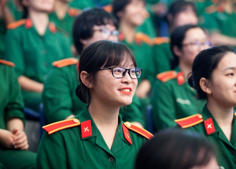 Những trường quân đội nào tuyển nữ?