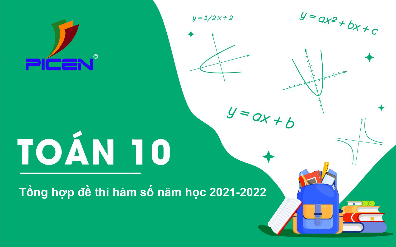 Tổng hợp đề thi hàm số vào lớp 10 năm học 2021-2022